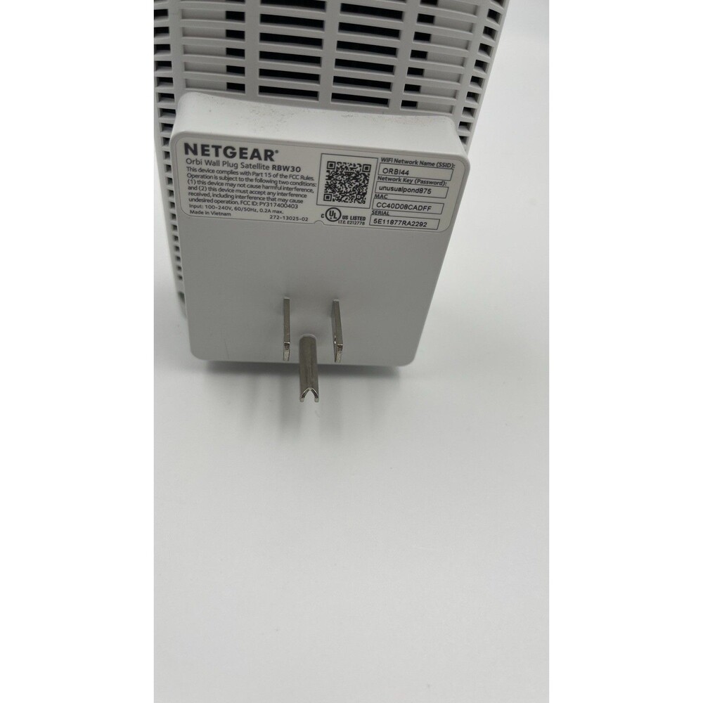 NETGEAR Orbi RBR20 White Home Mesh WiFi Tri-Band Router - Picture 8 of 8